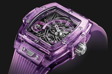 Hublot purple sapphire